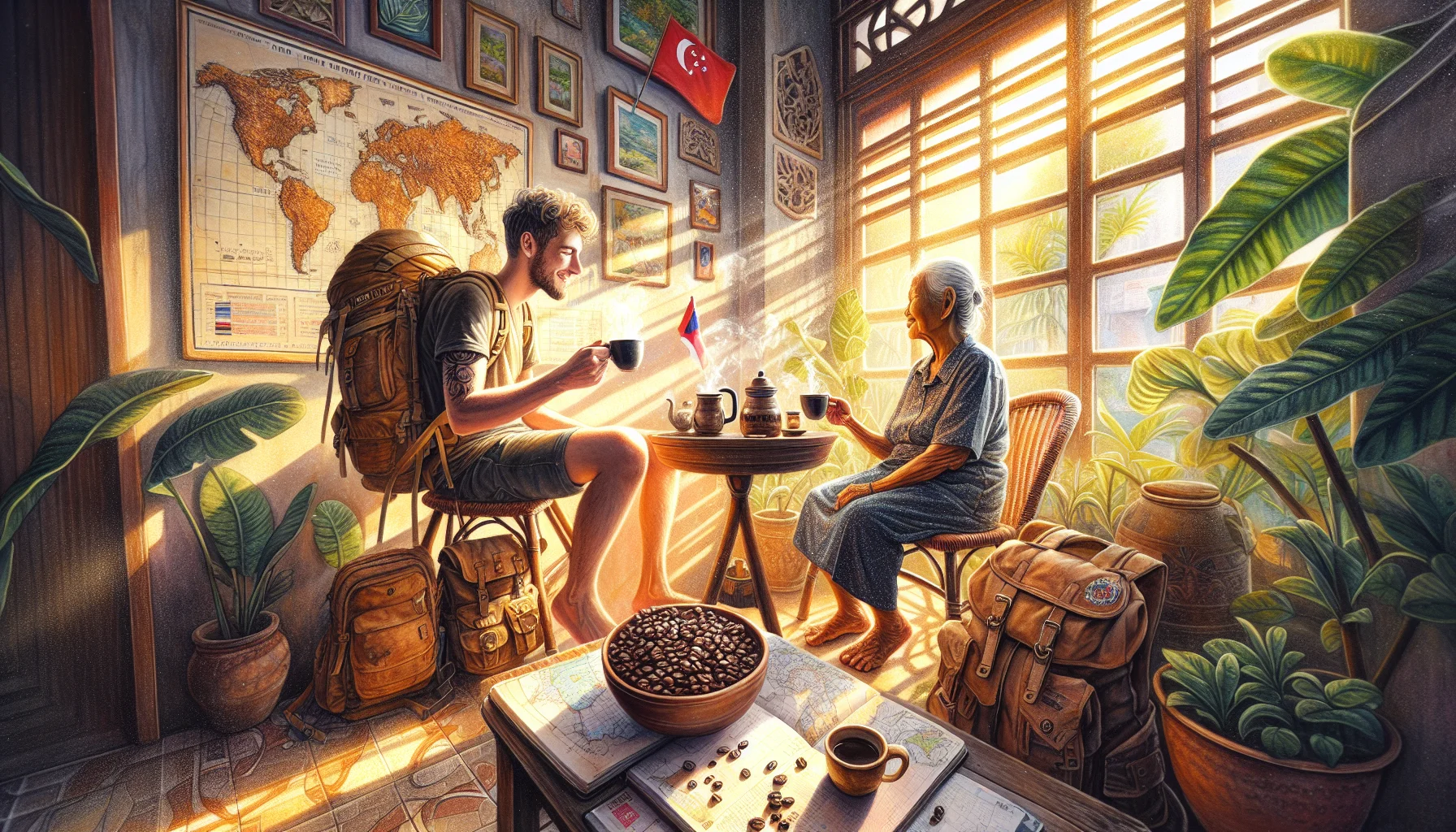 Hero image for A Visitor from Home